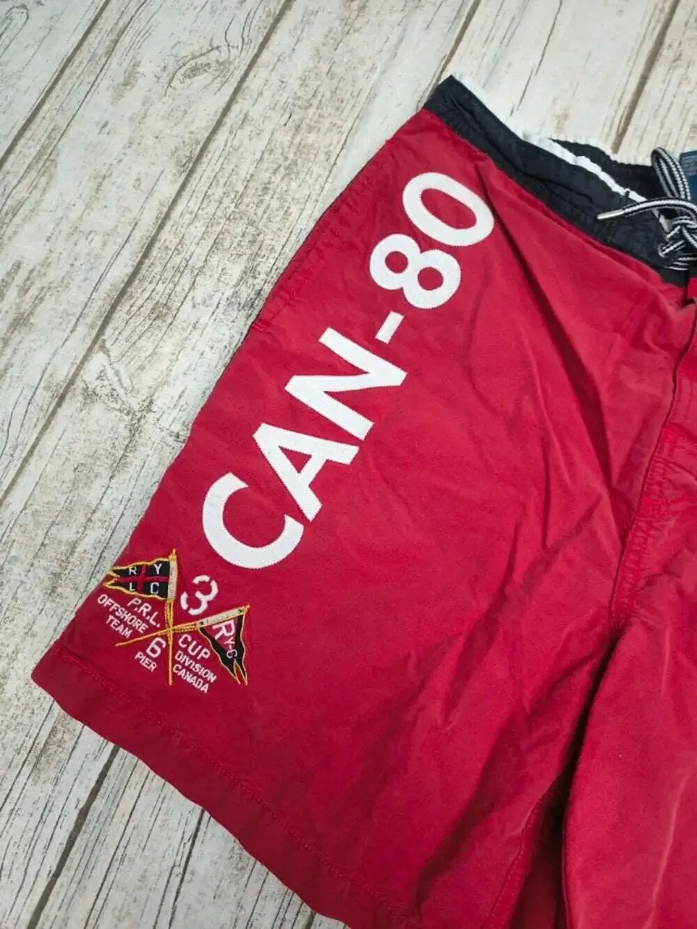 Polo Ralph Lauren Red Swim Trunks Shorts Size M